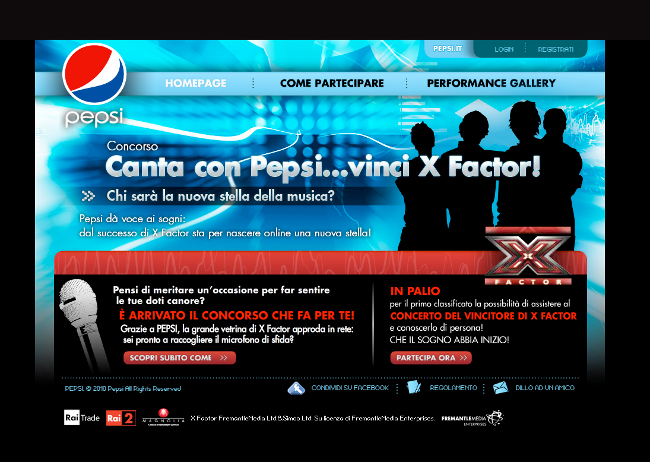 screenshot Pepsi_X Factor